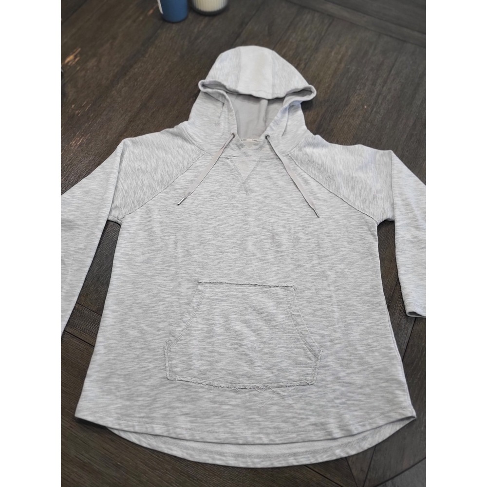 Calvin Klein Womens Hoodie Size XL Gray Cotton Pullover Casual Ladies Soft Luxar